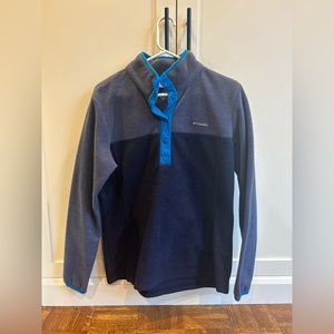 Men’s Columbia quarter snap crew neck
